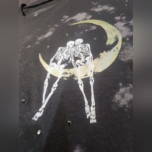TORRID - Sparkly Moon Skeleton Shirt Oversized Fit
